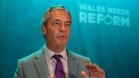 Reform leader Nigel Farage grilled on Russia links and alleged racist remarks at school