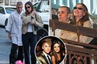 Justin and Hailey Bieber go on sushi date in LA after Selena Gomez drops ‘diss’ songs in new album