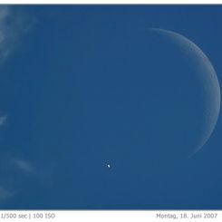 A Daylight Eclipse of Venus