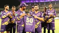 Rinku Singh Recieves Special Jersey After Making 50th Appearance For Kolkata Knight Riders - News18
