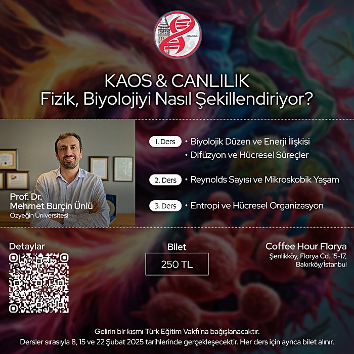 KAOS & CANLILIK: Fizik, Biyolojiyi Nasıl Şekillendiriyor?