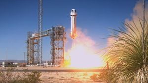 Blue Origin Sends Tourists Back To Space Again