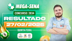 No One Wins Mega-Sena Contest 2834, Jackpot Grows To R$ 42 Million