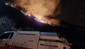 South Korea Faces Devastating Wildfires As Emergency Declared