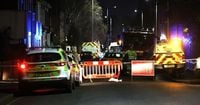 'Huge bang' as town streets lose power and massive area sealed off