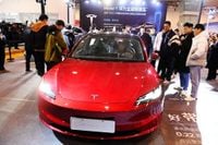 Tesla stock dips as EV maker offers free self-driving trial in China