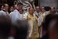 PHOTOS: Cardinal Burke Celebrates Latin Mass in St. Peter’s Basilica