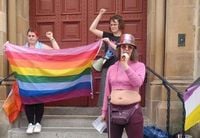 Topless protest against Supreme Court ruling takes place in Inverness