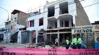 Explosion in high-crime area in northern Peru injures 10 people and damages 25 homes