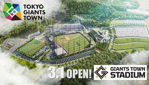 Giants Town Stadium Opens With Fanfare And Hope