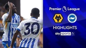 Brighton Beats Wolves 2-0 To Boost European Hopes