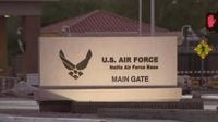 Gunman opens fire on secretive Air Force base home to Area 51