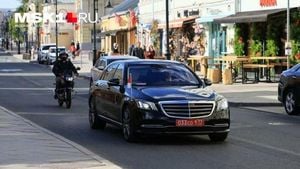 World Leaders Gather In Moscow For Victory Day Parade