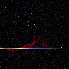 Renkli Bir Quadrantid Meteoru