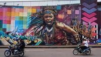 'Our reality, our values': Graffiti finds growing acceptance in West Africa