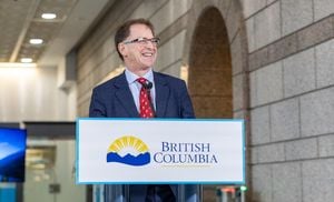 B.C. Premier David Eby Responds To U.S. Tariffs