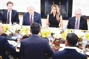 Trump Courts Tech Titans With AI Leadership Push