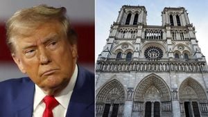 Trump Reestablishes Diplomatic Ties During Notre-Dame Reopening