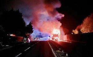 Major Car Fire Closes A423 Southern Bypass