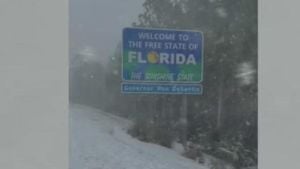 Florida Winter Storm Breaks Snowfall Records