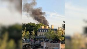 Fire Breaks Out At EPCOT During Flower And Garden Festival