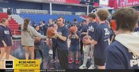 Robert Morris University hosts basketball clinic with Cleveland Cavaliers