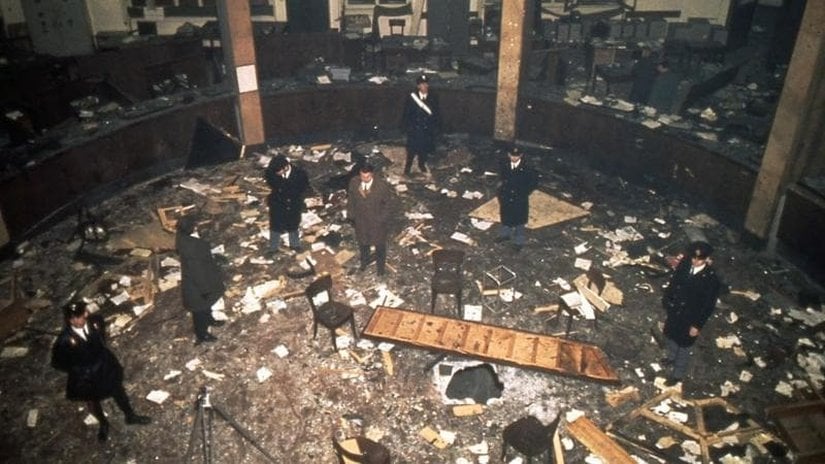 1969'da Milano'daki Piazza Fontana katliamı