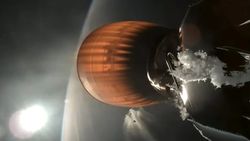 SpaceX Roketi Rutin Görevde Arızalandı.