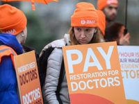 England’s resident doctors to strike for five days