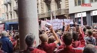 Torino, commemorazione della strage di Superga e contestazioni