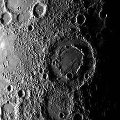 A Double Ringed Basin on Mercury