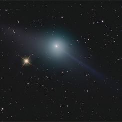 The Opposing Tails of Comet Garradd