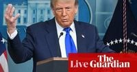 Trump says US will terminate trade talks with Canada over tax on technology companies – live