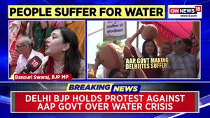 BJP Slams AAP Over Water Crisis Ahead Of Elections