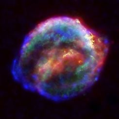 Kepler's SNR from Chandra, Hubble, and Spitzer