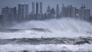 Tropical Cyclone Alfred Approaches Sunshine Coast