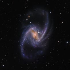 NGC 1365: Majestic Spiral with Supernova