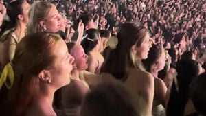 Gracie Abrams Hits Head By Object During Brisbane Concert