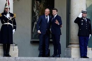 Macron And Tusk Sign Historic Treaty In Nancy