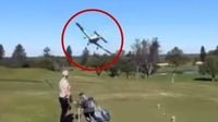 Two injured after plane crash on golf course