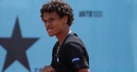 Lucky loser Diallo stuns Dimitrov to reach quarter-finals