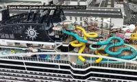 Le méga paquebot MSC World America va quitter le chantier de Saint-Nazaire - Le 6-9 avec Jean-Baptiste Boursier | LCI