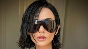 Demi Moore Debuts Dramatic Bob At Gucci Show