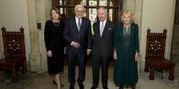 King and Queen told 'we will never forget' by German President and his wife in heartwarming exchange