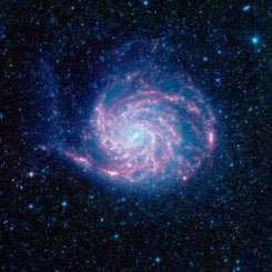 Spitzer's M101