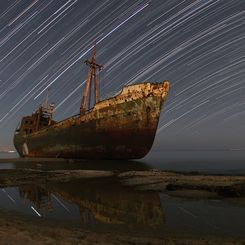 Star Trails and the Captain's Ghost