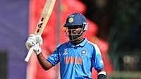 Who is Aaron George, the star India U19 opener with a stellar ton vs Afghanistan U19 in World Cup semifinal?