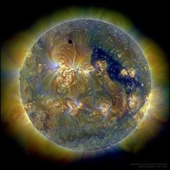  Venus and the Triply Ultraviolet Sun 