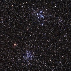 M46 & M47: Star Clusters Young and Old