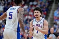 Florida ends UConn's bid for third straight national title with 77-75 March Madness win